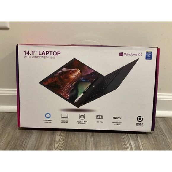 Core Innovations CLT146401BL 14.1" Laptop- Black - Picture 1 of 3